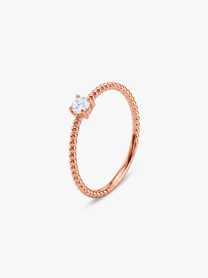 Rose Gold Leda Ring (Size 12)