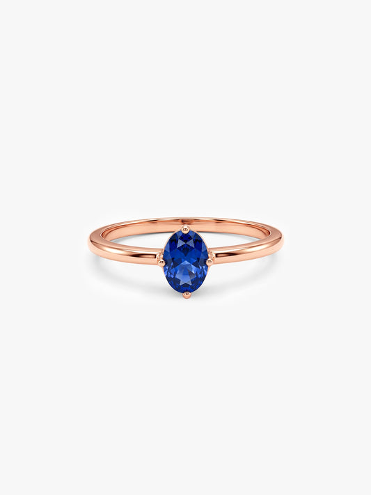 Rose Gold Nessa Ring (Size 12)