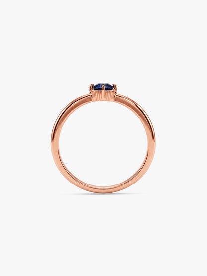 Rose Gold Nessa Ring (Size 12)