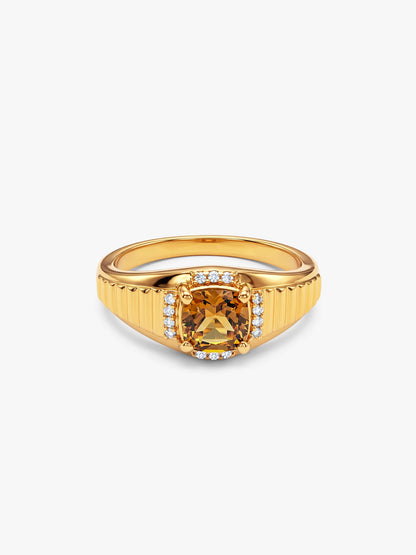 Golden Pandora Ring For Him (Size 19)