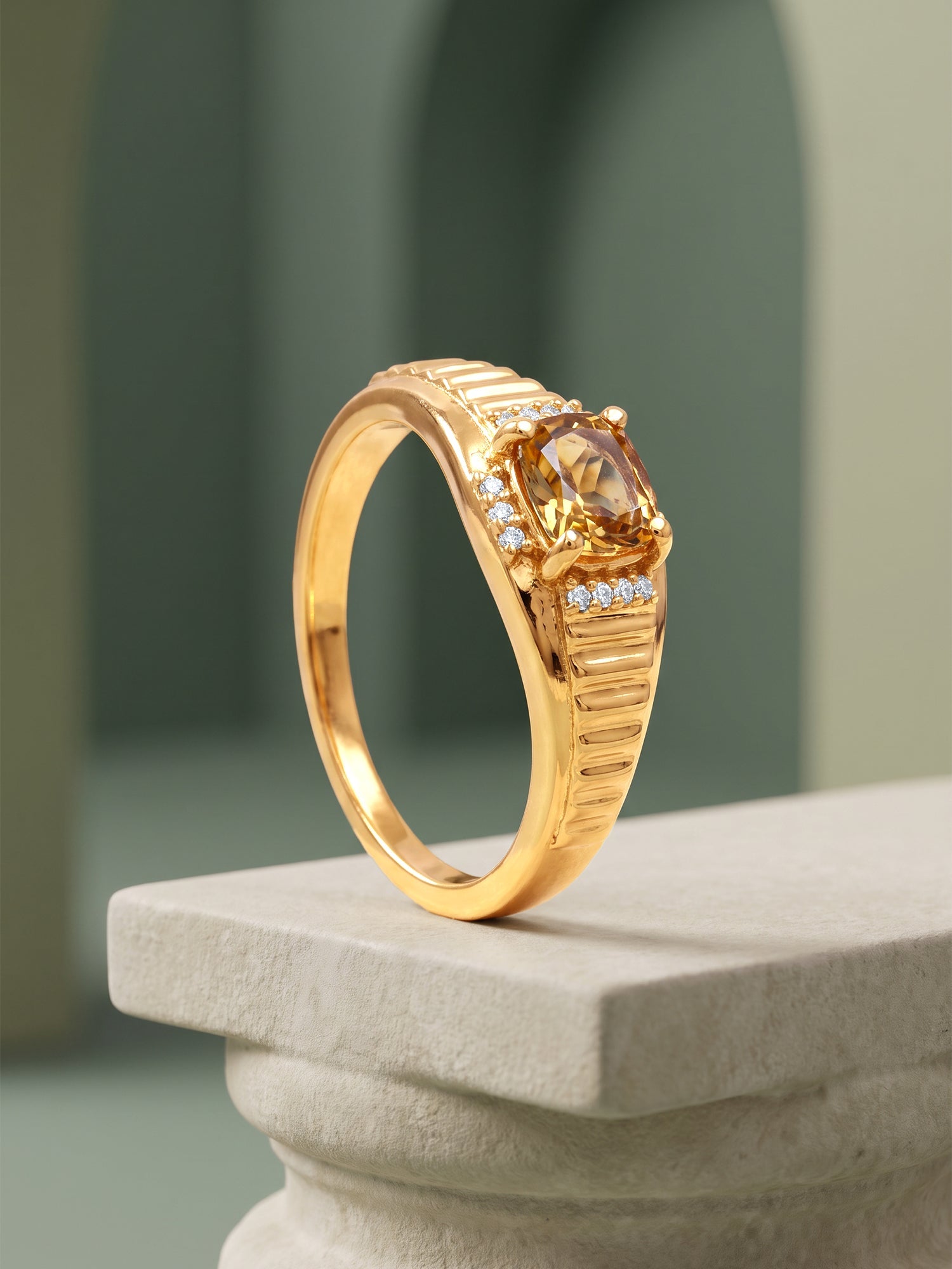 Golden Pandora Ring For Him (Size 19)
