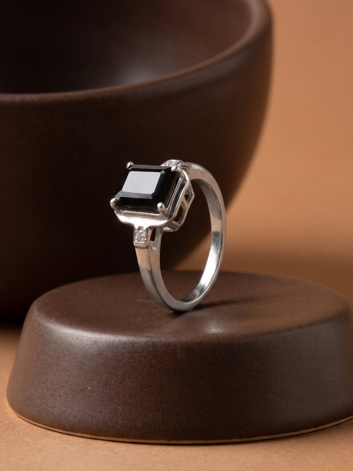 Silver Sterling Vice Ring For Him