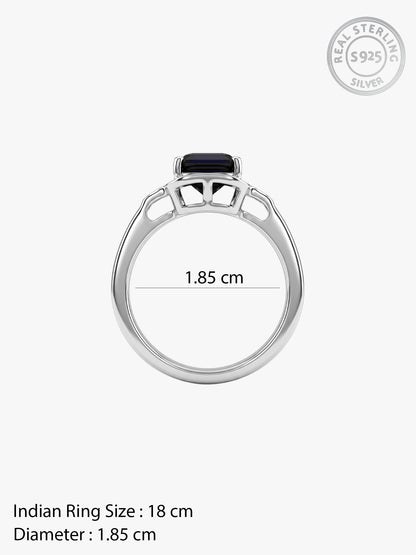 Silver Sterling Vice Ring For Him