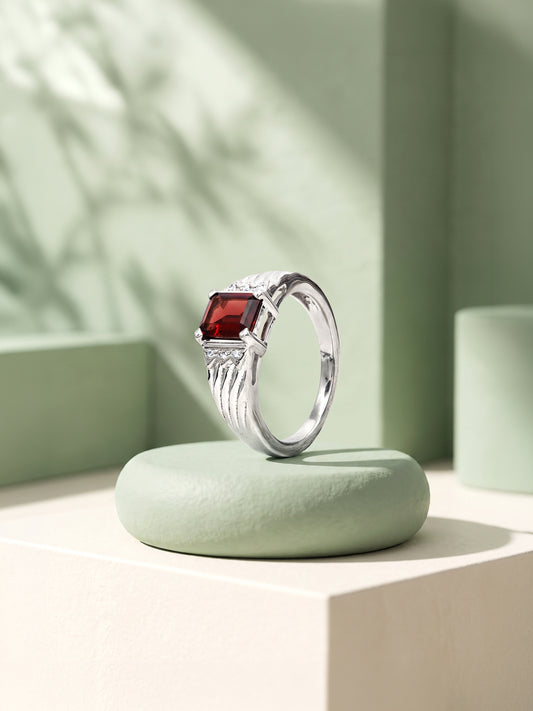 Silver Arlen Ring For Him (Size 16)