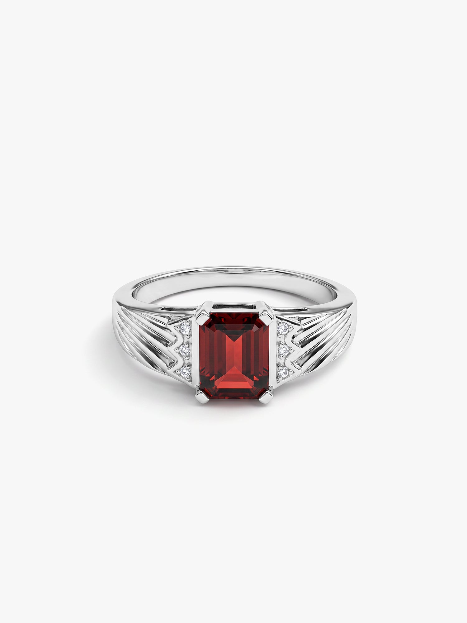 Silver Elian Signet Ring For Him (Size 20)
