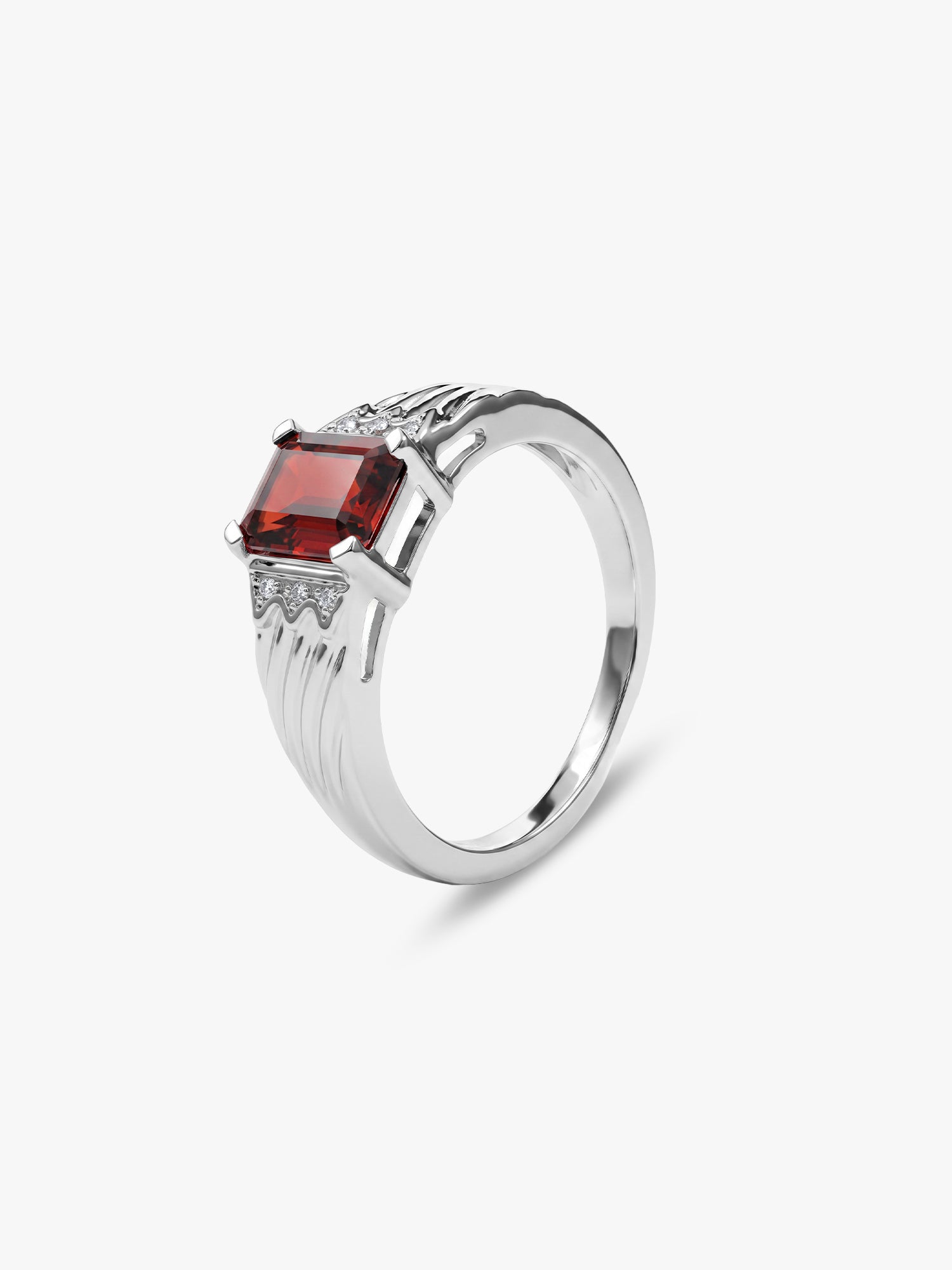 Silver Elian Signet Ring For Him (Size 20)