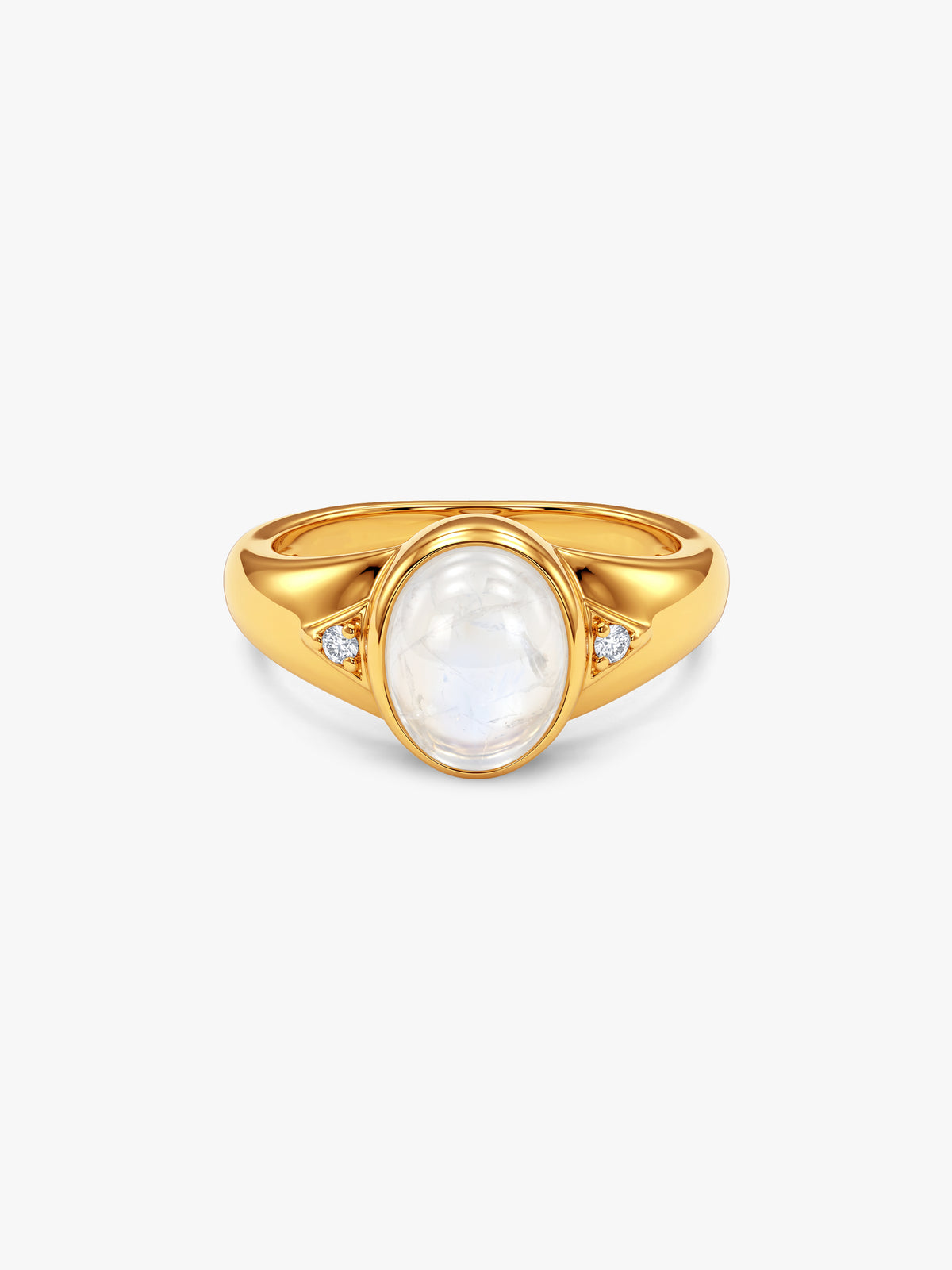 Golden Moonora Ring For Him (Size 16)