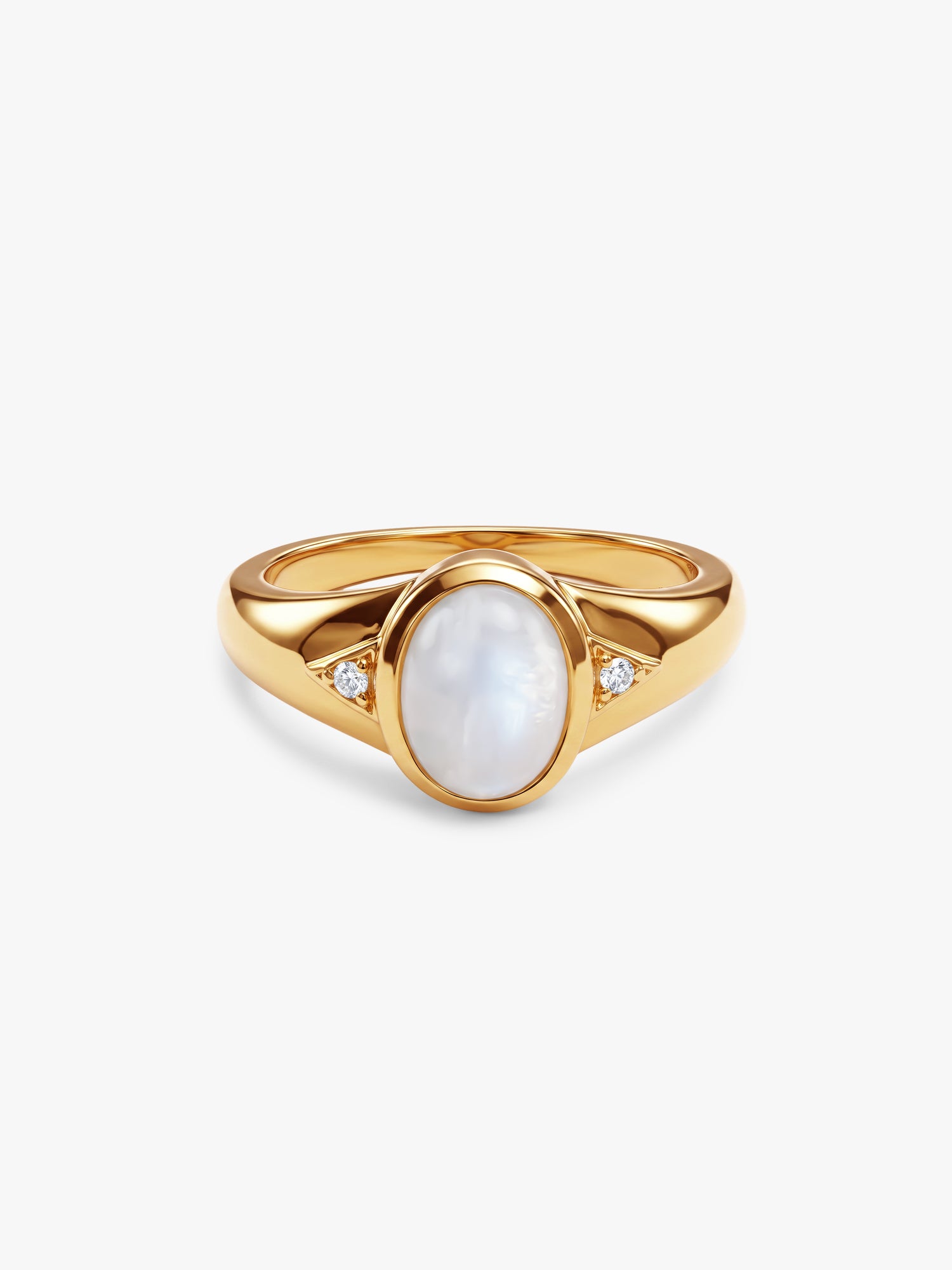 Golden Classic Creation Ring For Him (Size 20)