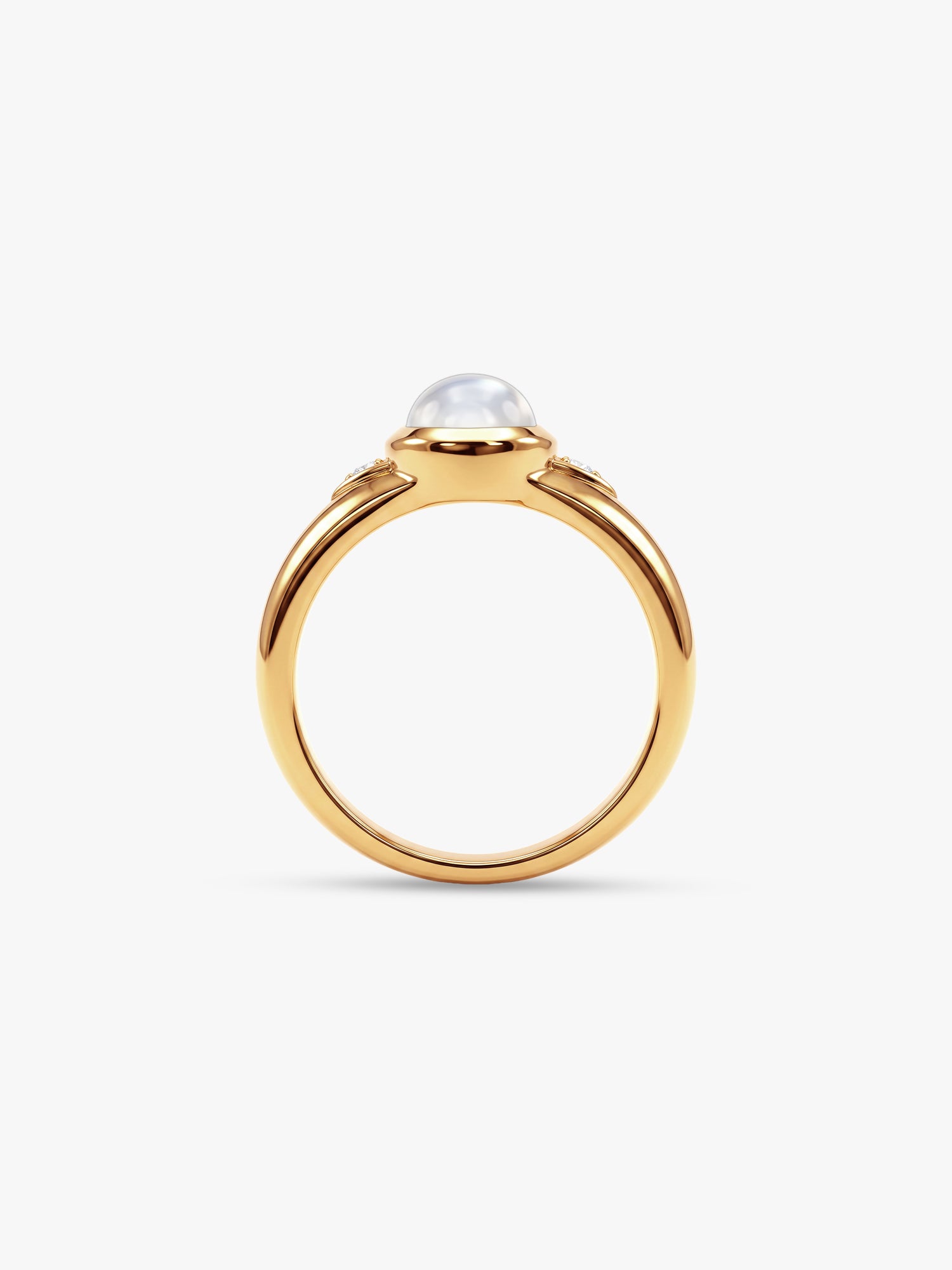 Golden Classic Creation Ring For Him (Size 20)