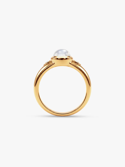 Golden Classic Creation Ring For Him (Size 20)