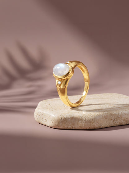 Golden Classic Creation Ring For Him (Size 20)