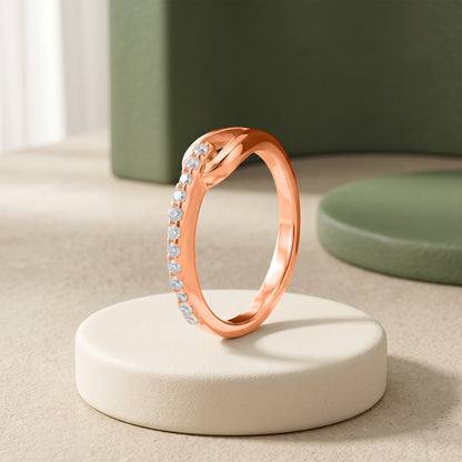 Rose Gold Eurynome Ring (Size 12)
