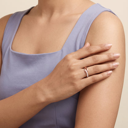 Rose Gold Eurynome Ring (Size 12)