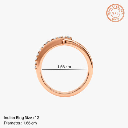 Rose Gold Eurynome Ring (Size 12)
