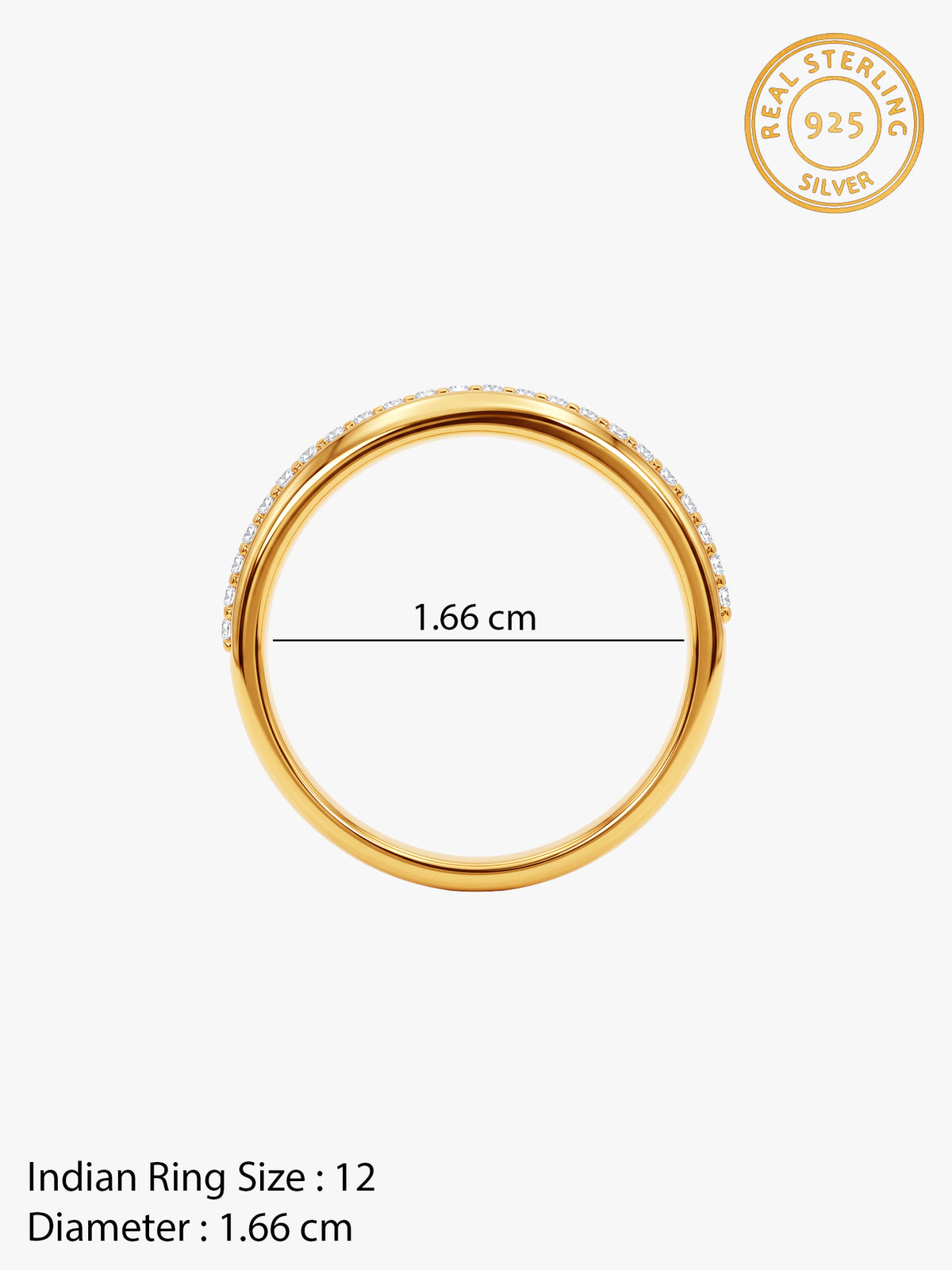 Golden Mirai Ring (Size 12)