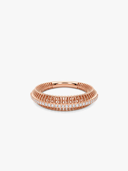 Rose Gold Chione Ring (Size 12)