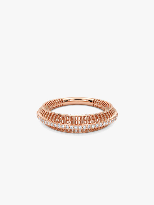 Rose Gold Chione Ring (Size 12)