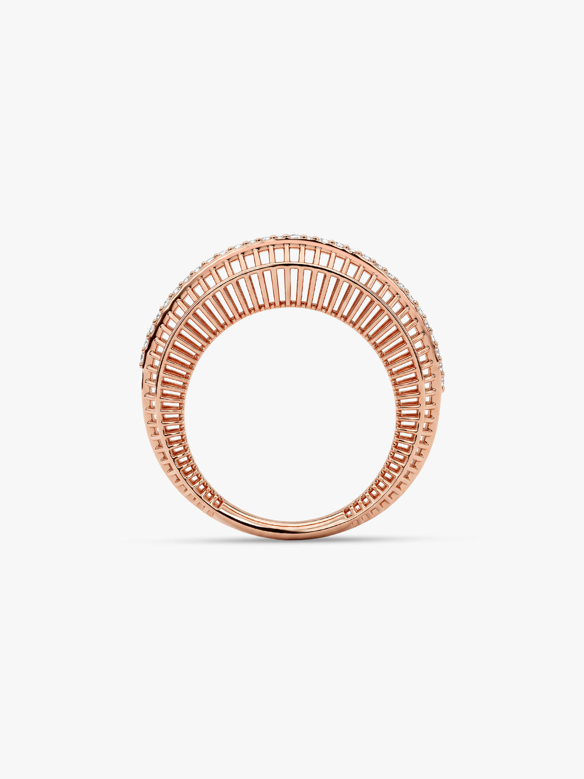 Rose Gold Chione Ring (Size 12)