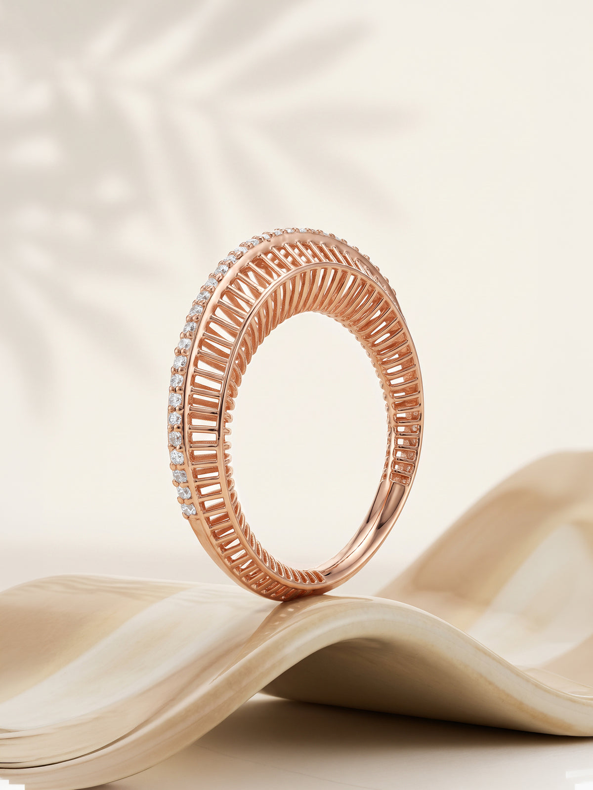 Rose Gold Chione Ring (Size 12)