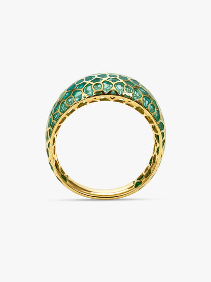 Golden Classic Net Ring (Size 12)