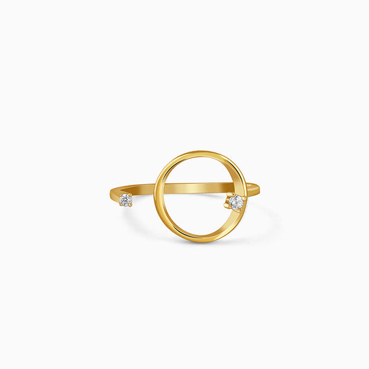 Golden Halo Frame Ring