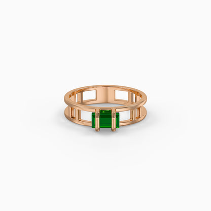 Rose Gold Verde Luxe Ring (Size 12)