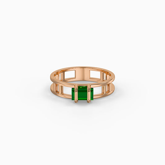 Rose Gold Verde Luxe Ring (Size 12)