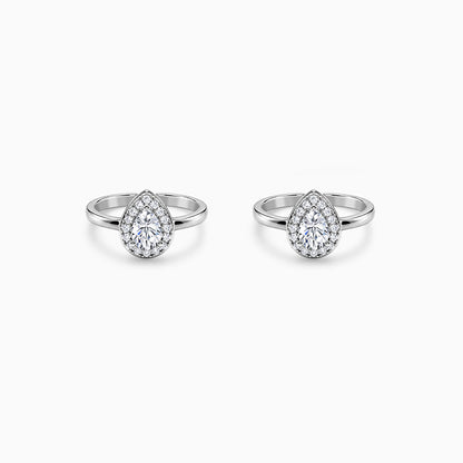 Silver Eshani Toe Rings