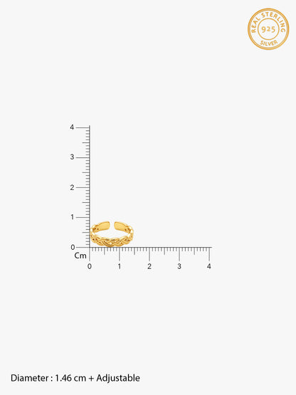 Golden Amaira Toe Rings