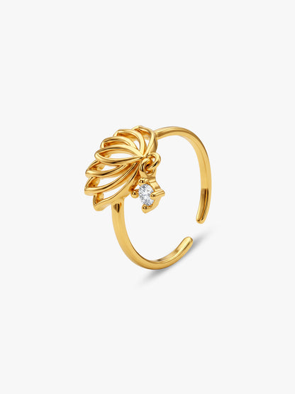Golden Kamalini Toe Rings