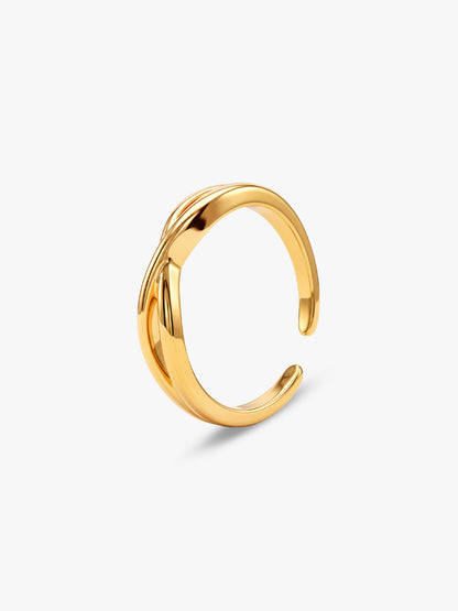 Golden Aureate Horizon Toe Rings