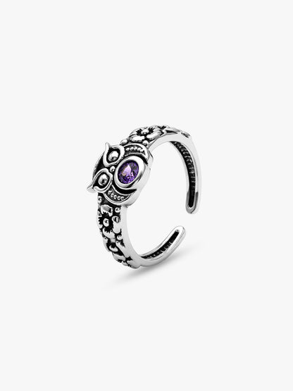 Oxidised Silver Damini Toe Rings