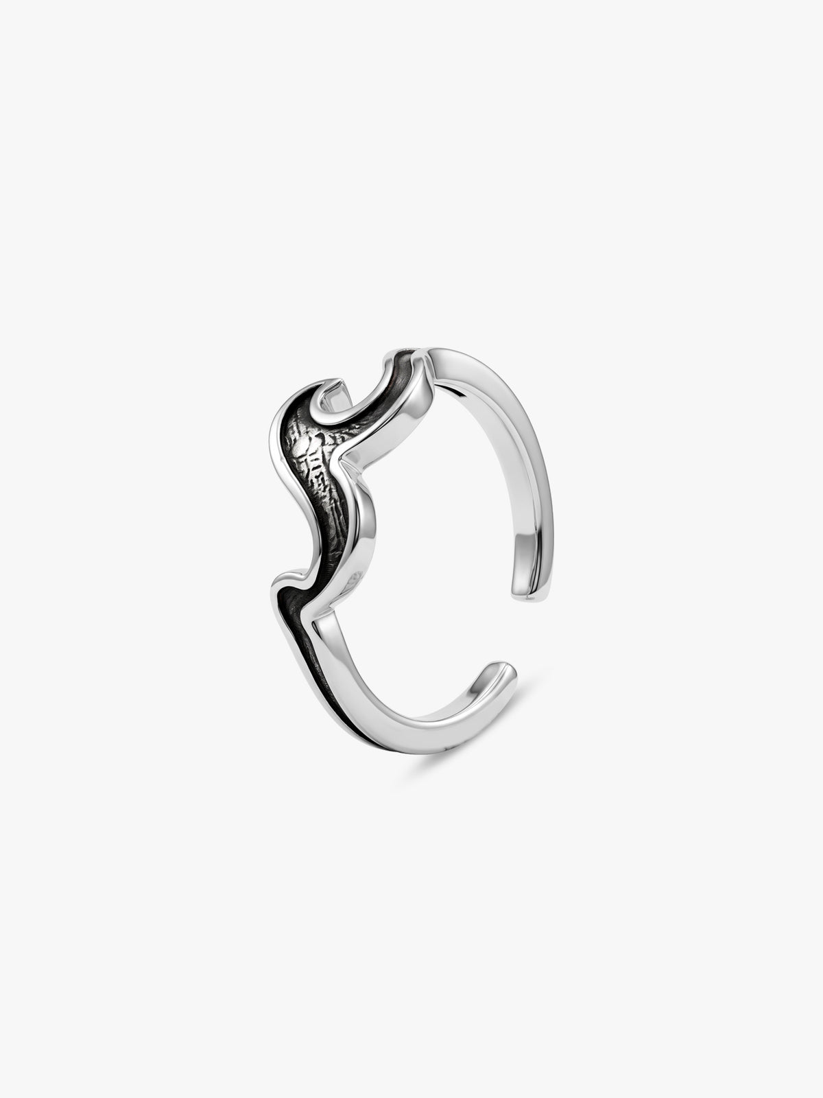 Oxidised Silver Shreya Toe Rings