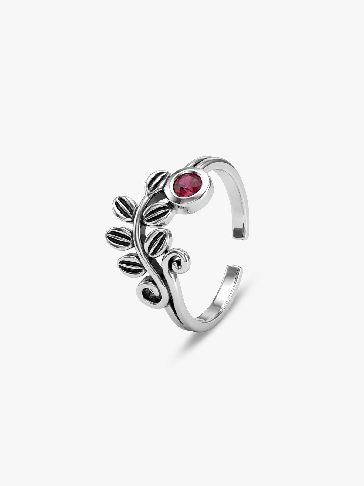 Oxidised Silver Revati Toe Rings