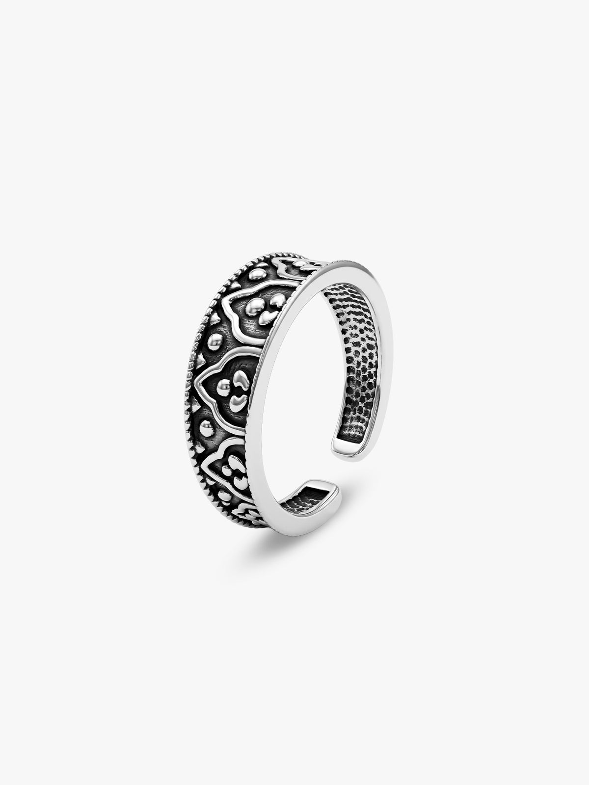 Oxidised Silver Bhumika Toe Rings