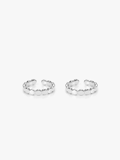 Silver Manisha Toe Rings