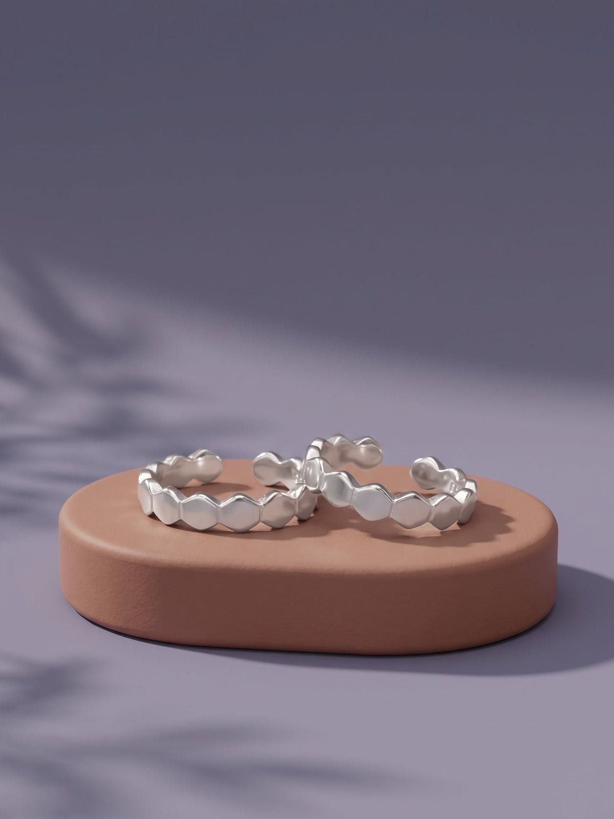 Silver Manisha Toe Rings