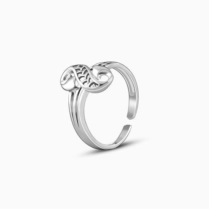 Silver Swaya Toe Rings