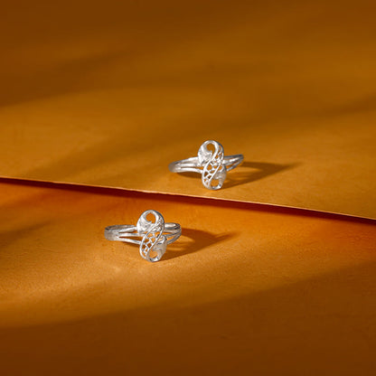Silver Swaya Toe Rings