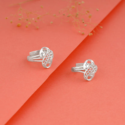 Silver Swaya Toe Rings
