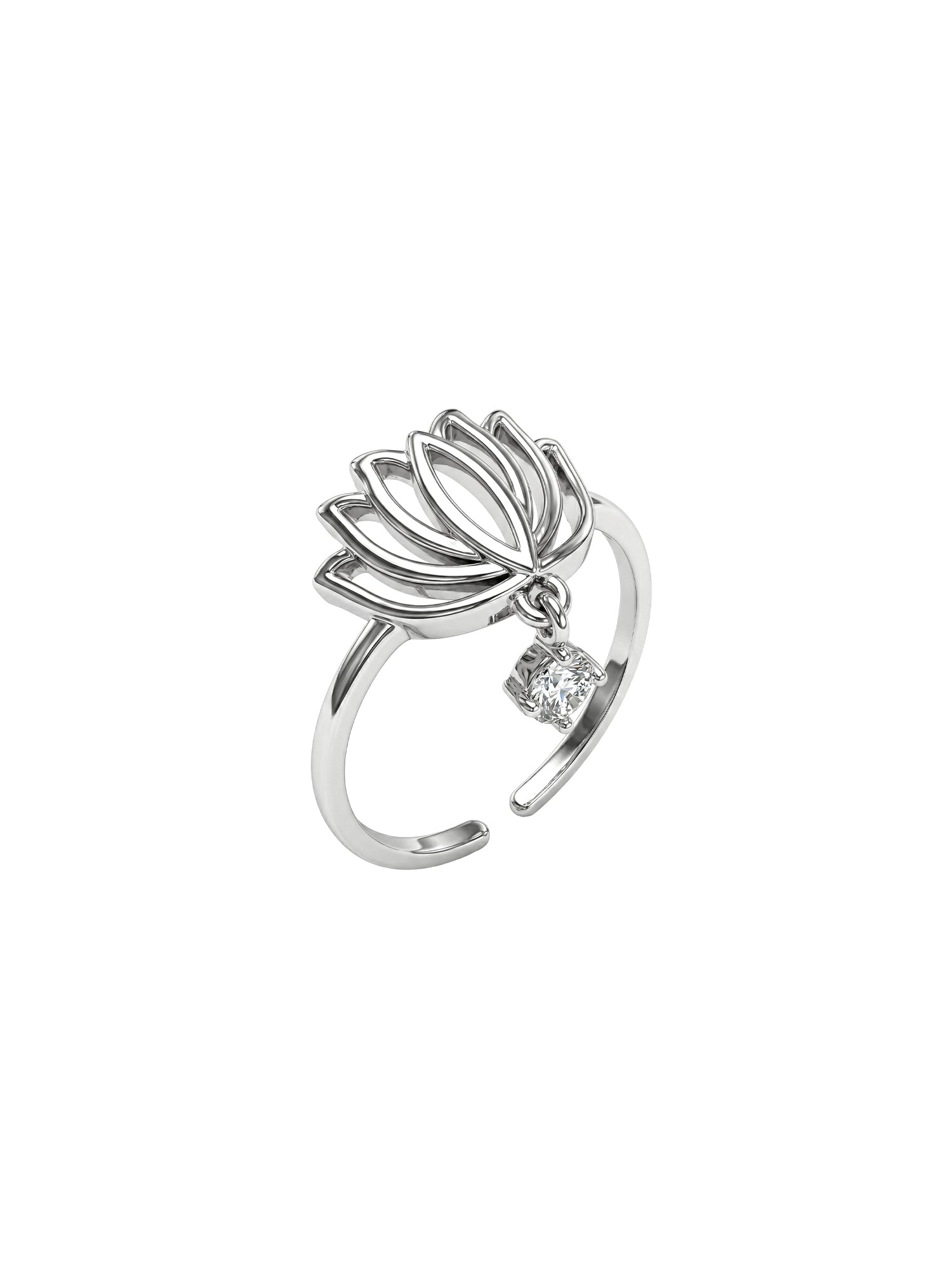 Silver Kanwal Toe Rings