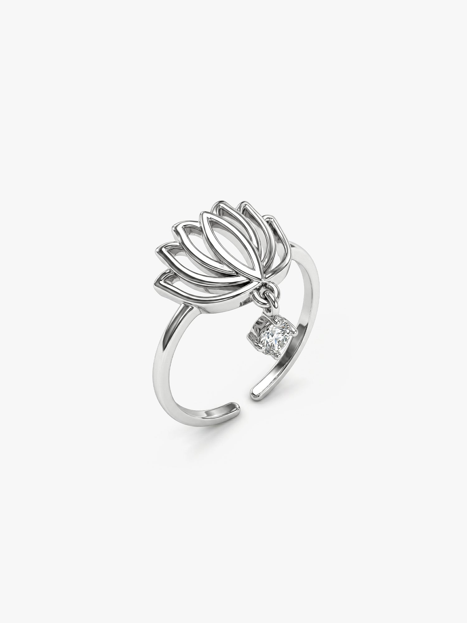 Silver Kanwal Toe Rings