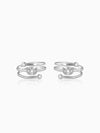 Silver Elegant Lotus Toe Rings