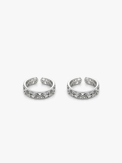 Silver Khoobsurat Toe Rings