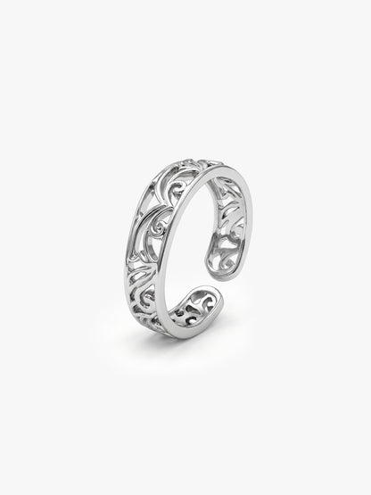 Silver Khoobsurat Toe Rings