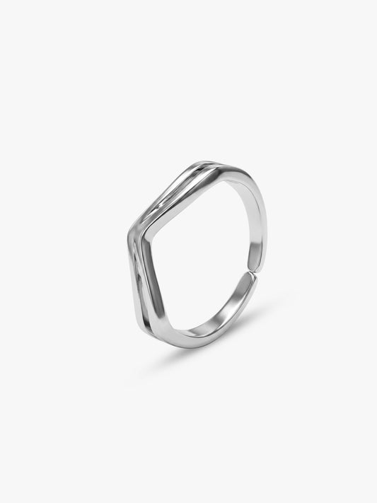 Silver Vintage Love Toe Rings