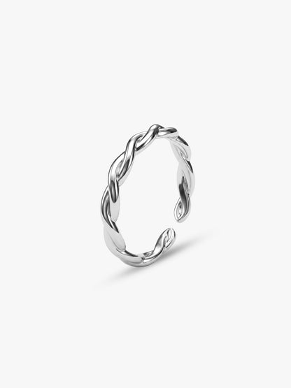 Silver Swirl Toe Rings