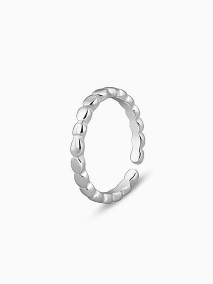 Silver Beauty of Elegance Toe Rings