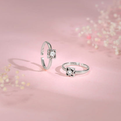 Silver Ramaya Toe Rings