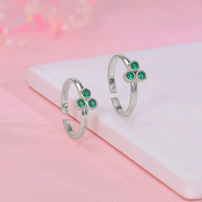 Silver Kanika Toe Rings